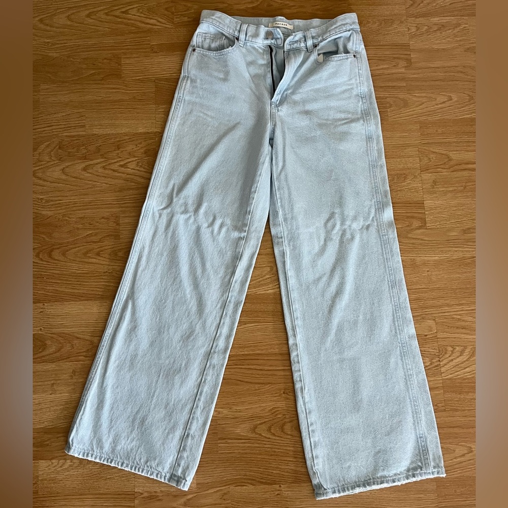 High Waisted Wide Leg Jeans